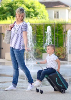 BÉABA Sacs De Voyage*Valise Avec Assise De Voyage Luggage Eazy Green-Blue